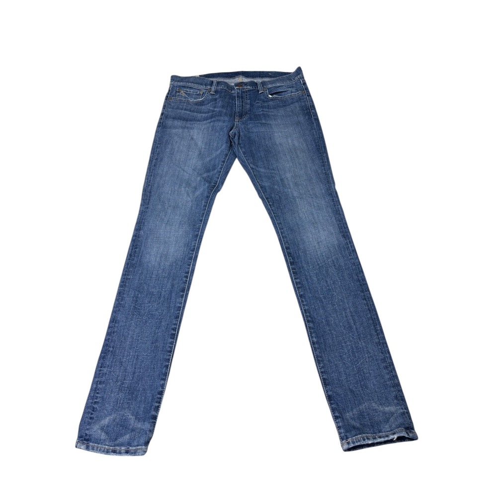 Polo Ralph Lauren Tompkins Skinny Jeans Medium Wash Women Size 34X32